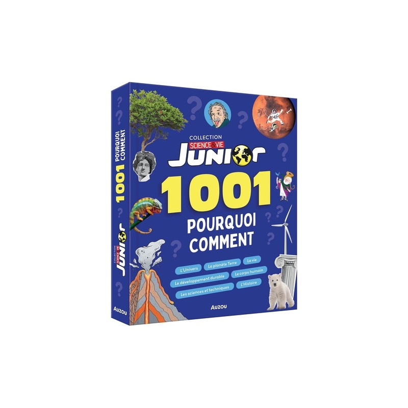 1001 pourquoi comment Science & vie junior - Grand Format - Librairie de France