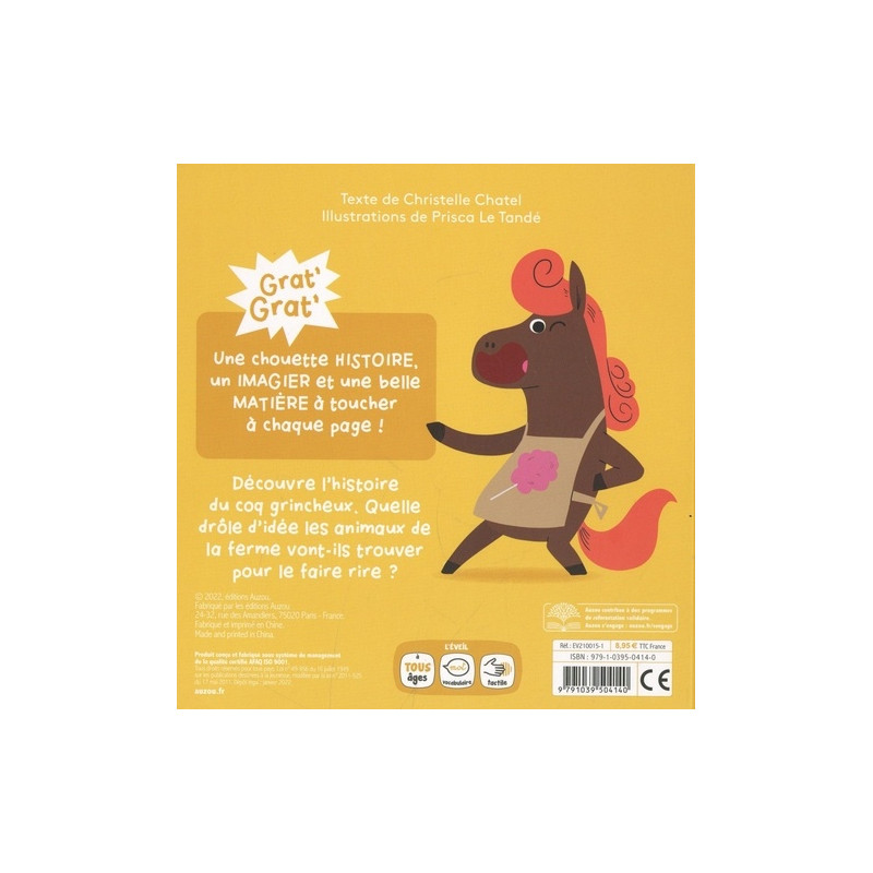 La fête à la ferme ! - Album - Librairie de France