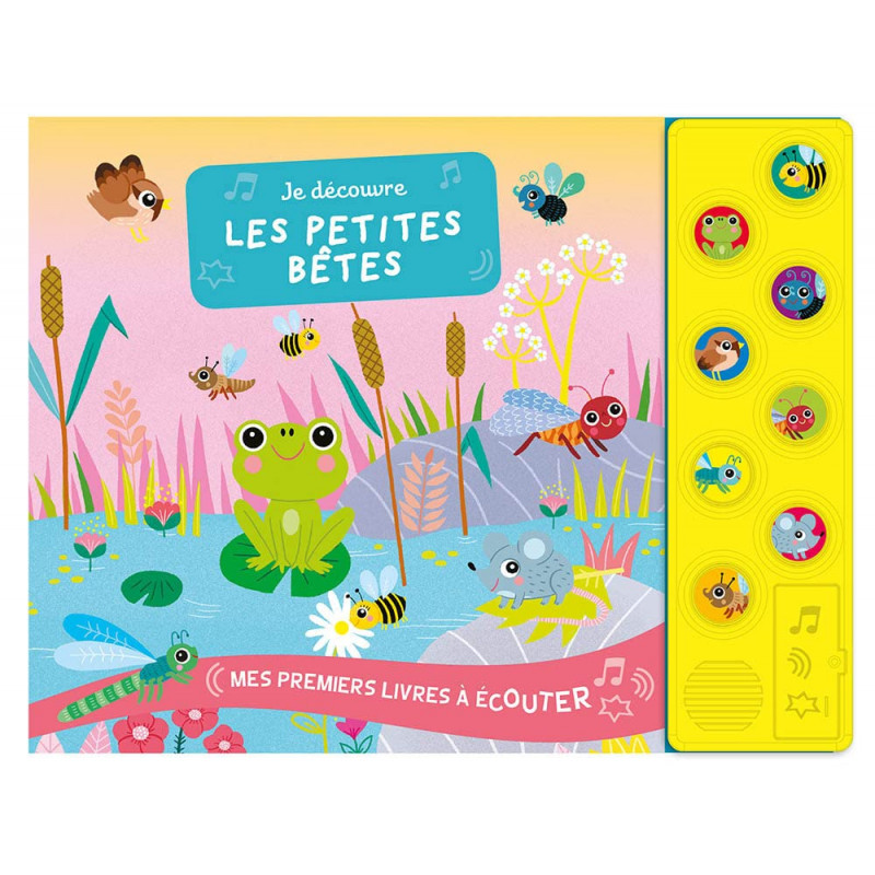 Je découvre les petites bêtes - 0-3 ans - Album - Librairie de France