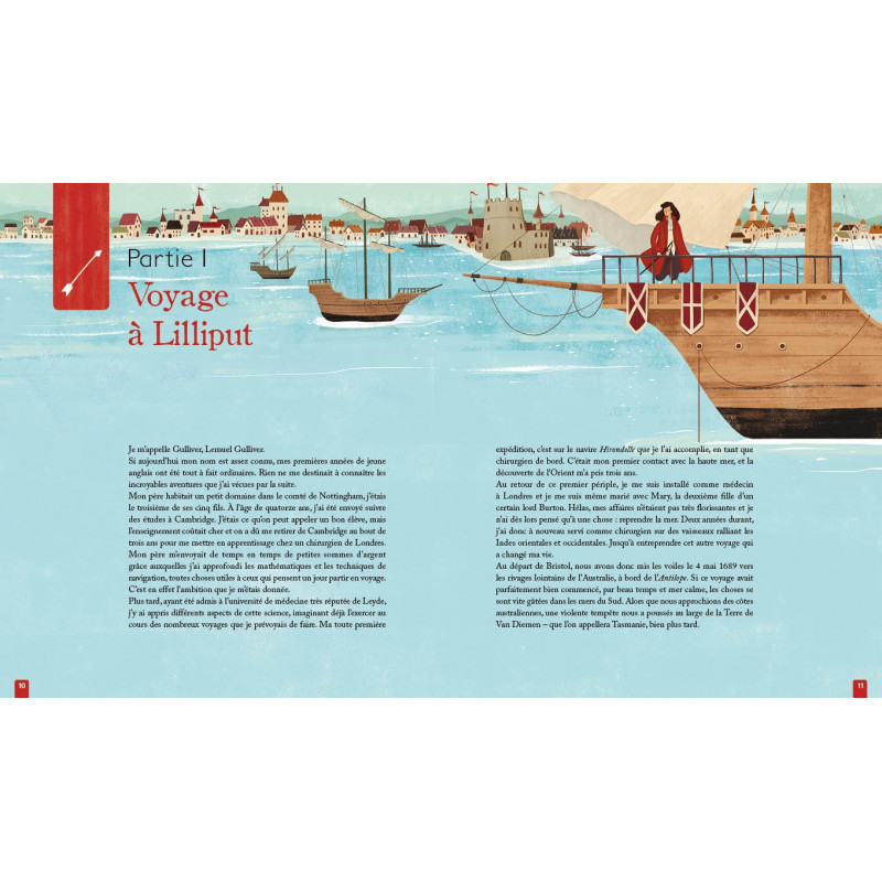 Voyages de Gulliver - 3-5 ans - Album - Librairie de France