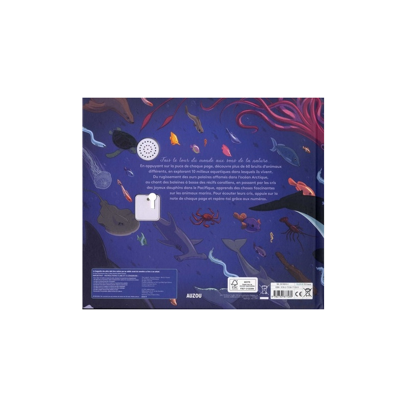 Le monde des océans - 0-5 ans - Album - Librairie de France