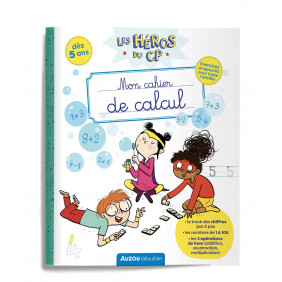 Mon cahier de calcul - 0-3 ans - Grand Format - Librairie de France