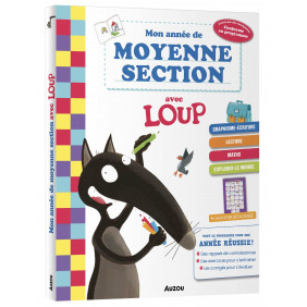 Mon année de moyenne section avec Loup - Avec 1 poster détachable - Grand Format - Librairie de France