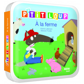 P'tit Loup à la ferme Livre de bain - 1-3 ans - Album - Librairie de France
