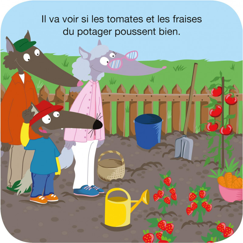 P'tit Loup à la ferme Livre de bain - 1-3 ans - Album - Librairie de France