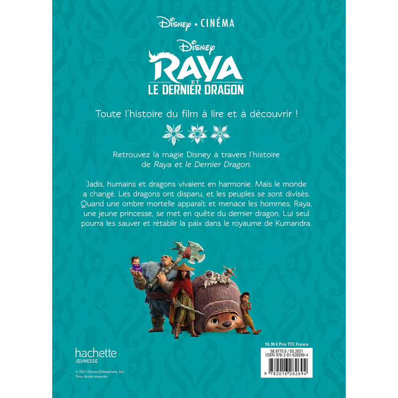 Raya et le dernier dragon - 4-7 ans - Album - Librairie de France