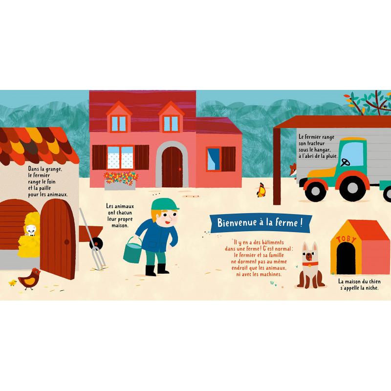 La ferme - 0-3 ans - Album - Librairie de France