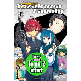 Mission: Yozakura family Tomes 1 et 2 - Tankobon - Pack en 2 volumes - OP 2023 - Librairie de France
