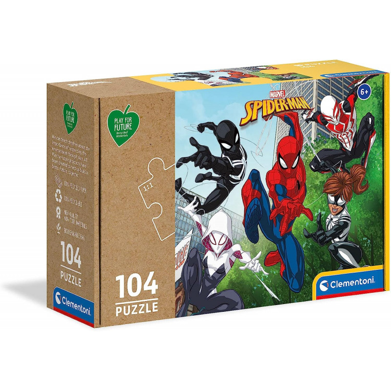 Marvel Spiderman-104 pièces-puzzle - 6-8 ans - Librairie de France