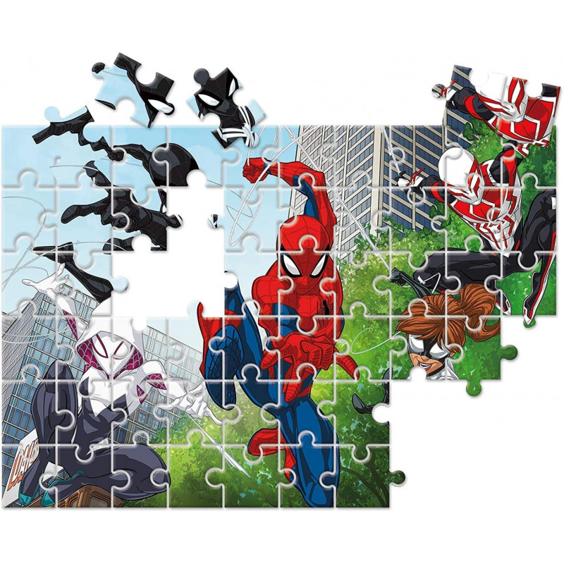 Marvel Spiderman-104 pièces-puzzle - 6-8 ans - Librairie de France
