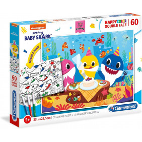 Baby Shark - 60 pièces - Puzzle - 5-7 ans - Librairie de France