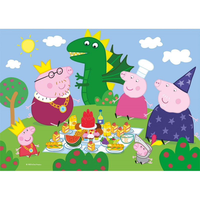 Peppa Pig Pig-2x20 - boîte de 2 Puzzles - 3-5 ans - Librairie de France