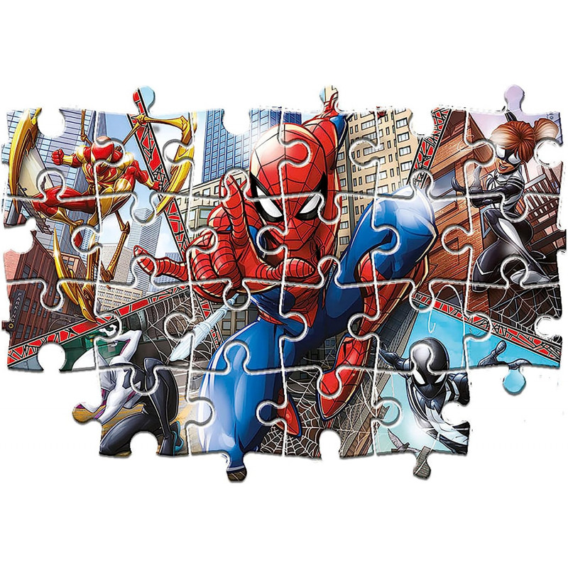 Puzzle-Spider-Man-2 x 60 piéces - 5-8 ans - Librairie de France