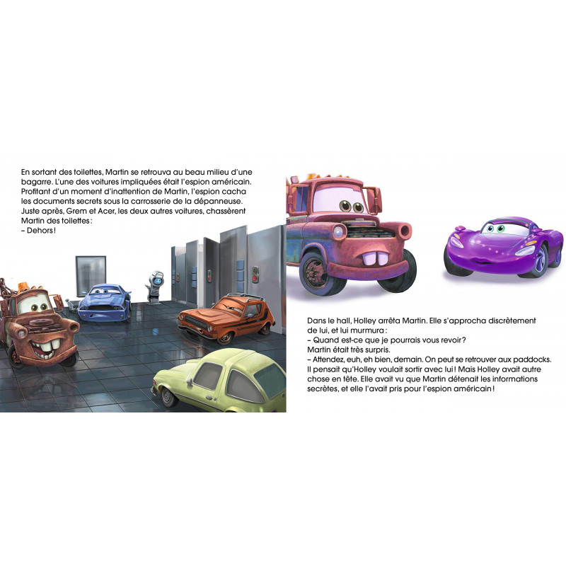 CARS 2 - Mon Histoire du Soir - L'histoire du film - Disney Pixar - Disney  - Mémoire 7
