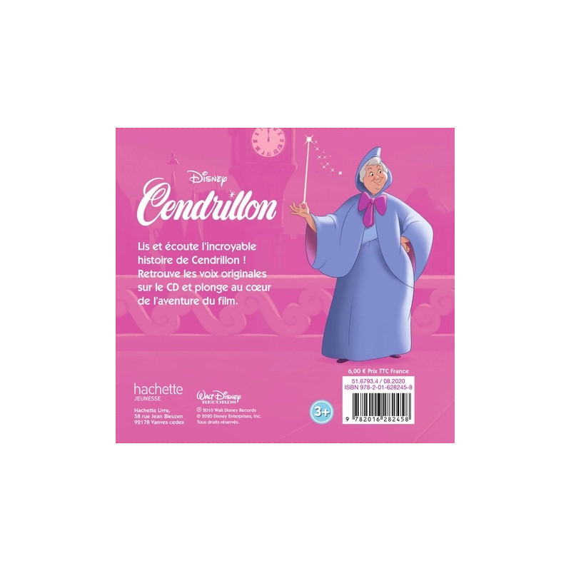 Cendrillon - avec 1 CD audio - Album - Librairie de France