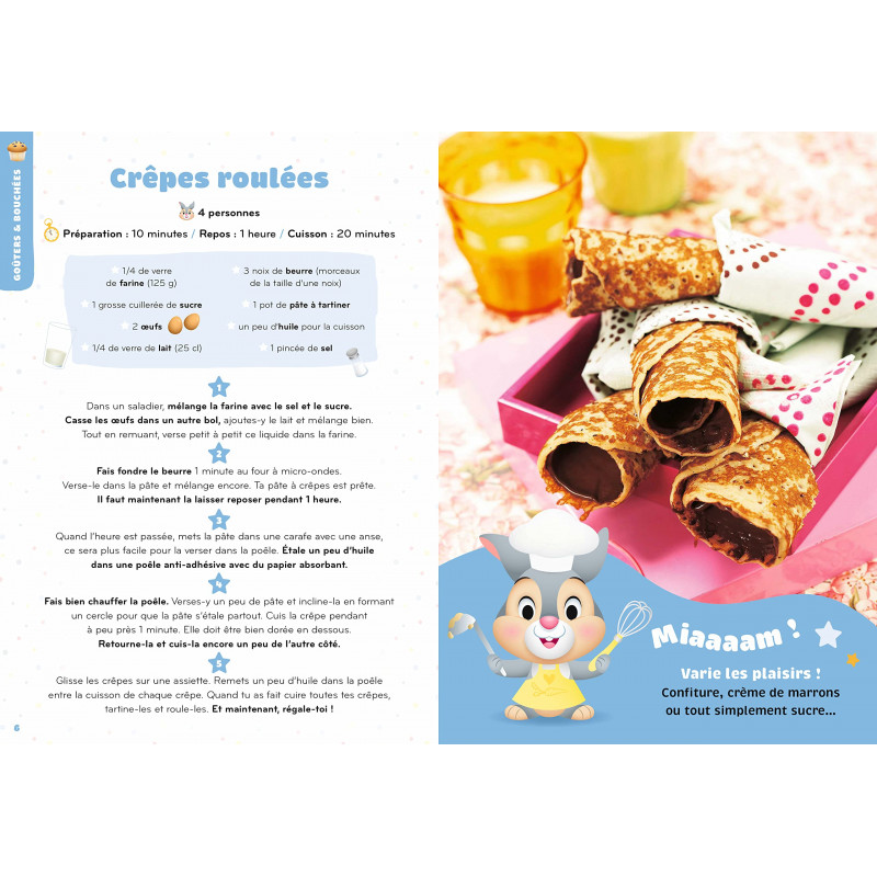 Mes Premières Recettes avec Panpan et ses amis ! - Librairie de France