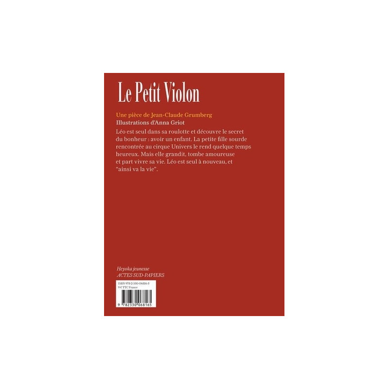 Le petit violon - 8-9 ans - Poche - Librairie de France