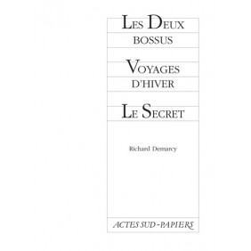 Les Deux bossus - Voyages d'hiver - Le Secret - Grand Format - Librairie de France