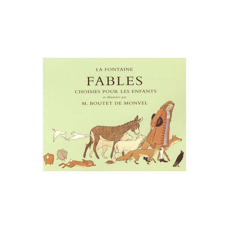 La Fontaine - Fables choisies pour les enfants - 6-8 ans - Poche - Librairie de France