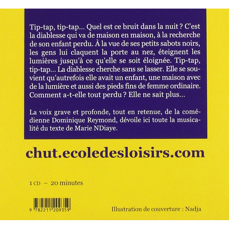 La diablesse et son enfant - avec 1 CD audio - 9-11 ans - Librairie de France