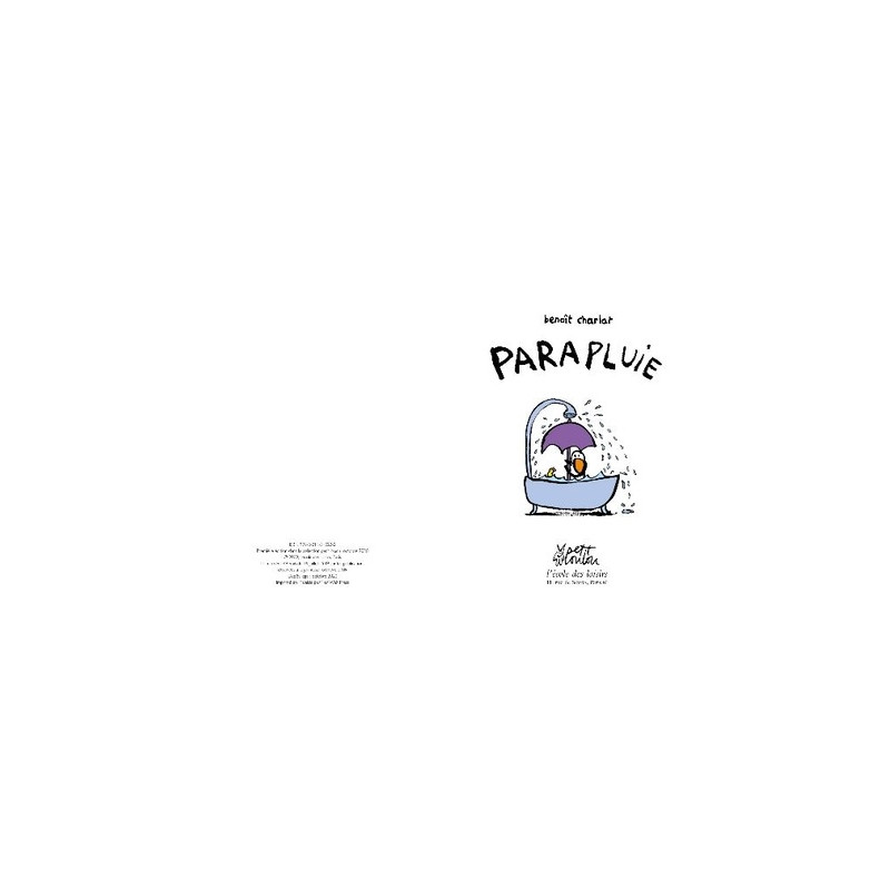 Parapluie - 0-3 ans - Album - Librairie de France