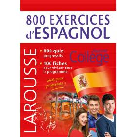 800 exercices d'espagnol collectif Larousse
