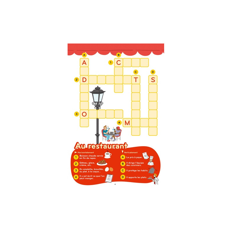 Mots croisés, mêlés, fléchés 8 ans Album