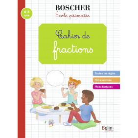 Cahier de fractions - Album - Librairie de France
