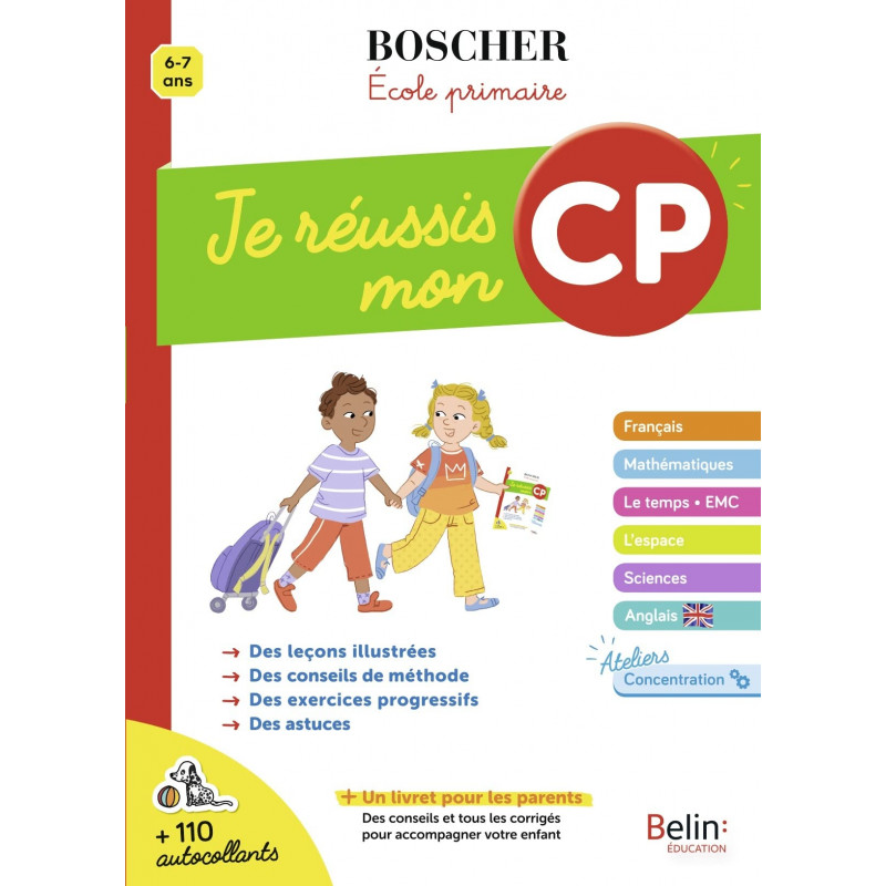 Je réussis mon CP - Edition 2020 - Grand Format - Librairie de France