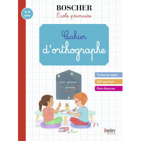 Cahier d'orthographe - Grand Format - Librairie de France