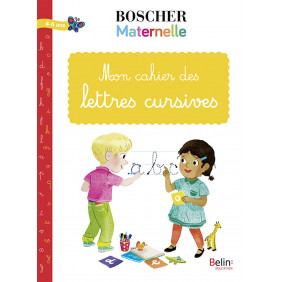 Mon cahier des lettres cursives 4-5 ans - Grand Format - Librairie de France