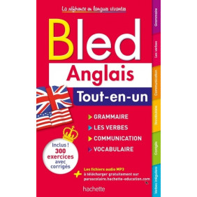 Bled Anglais Tout-en-un - Grand Format - Librairie de France