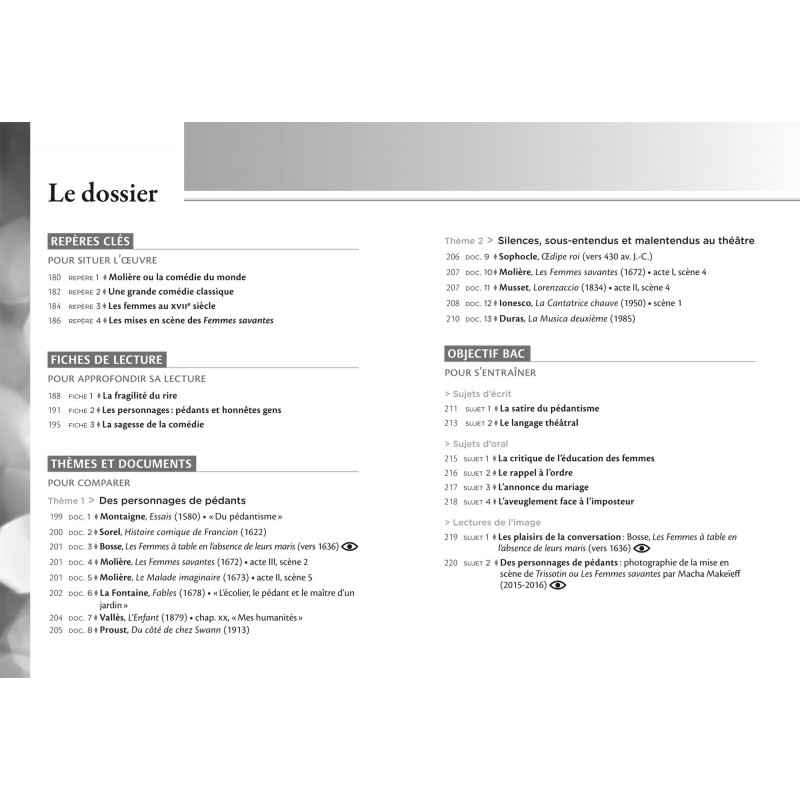 Les femmes savantes - Suivi d'une anthologie sur la condition des femmes - Poche - Librairie de France