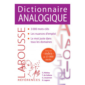 Dictionnaire analogique - Librairie de France