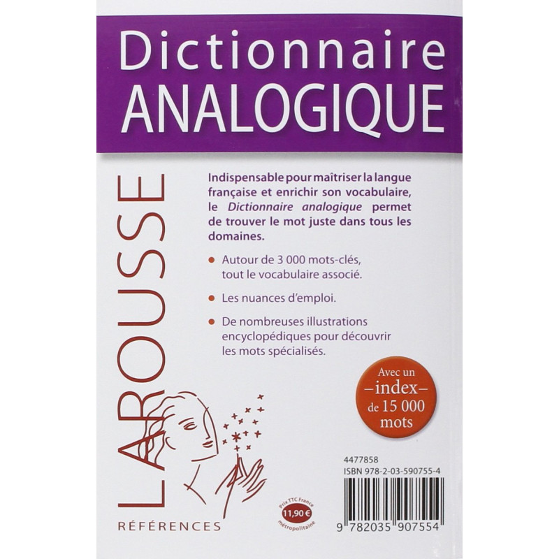 Dictionnaire analogique - Librairie de France