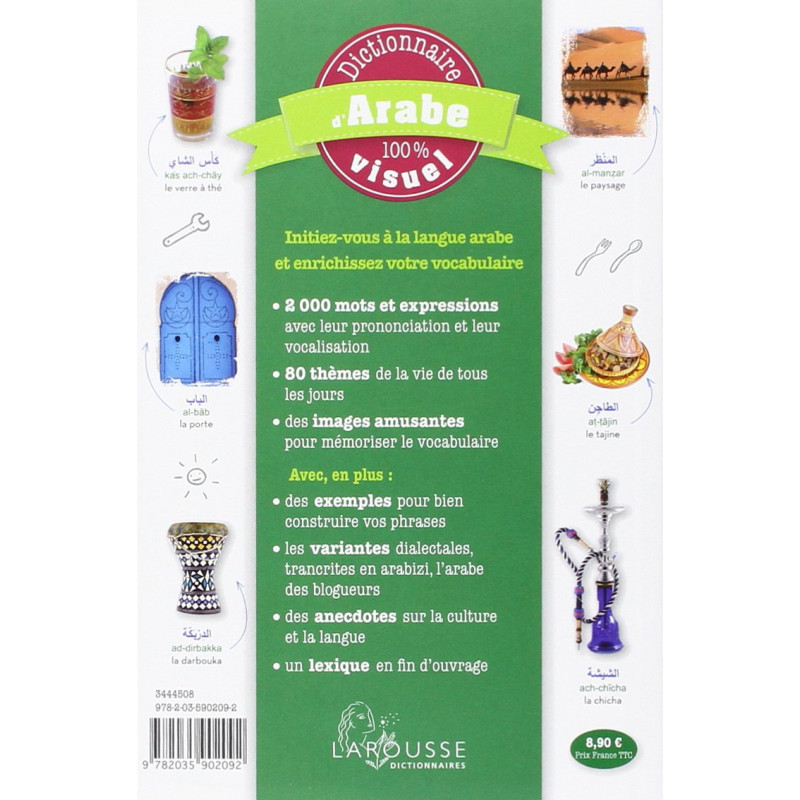Dictionnaire visuel d'arabe - Librairie de France
