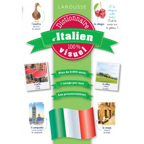 Dictionnaire visuel italien - Grand Format - Librairie de France