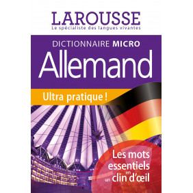Larousse Dictionnaire Micro Allemand - Poche - Librairie de France