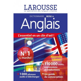 Dictionnaire mini + anglais - Edition bilingue français-anglais - Poche - Librairie de France