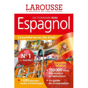 Dictionnaire mini espagnol - Edition bilingue français-espagnol - Poche - Librairie de France