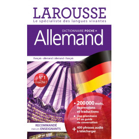 Dictionnaire Larousse poche plus français-allemand / allemand-français - Poche - Librairie de France
