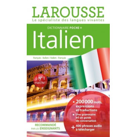 Dictionnaire Larousse poche plus - Français-italien/italien-français - Poche - Librairie de France