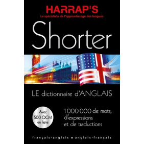 Harrap's Shorter - English-French / French-English - Grand Format - Librairie de France