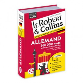 Robert & Collins Maxi + allemand - Edition bilingue français-allemand - Grand Format - Librairie de France