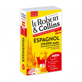Le Robert & Collins Poche Espagnol - Français-espagnol/espagnol-français - 8e édition - Poche - Librairie de France