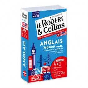 Le Robert & Collins Maxi anglais - Edition bilingue français-anglais - Grand Format - Librairie de France