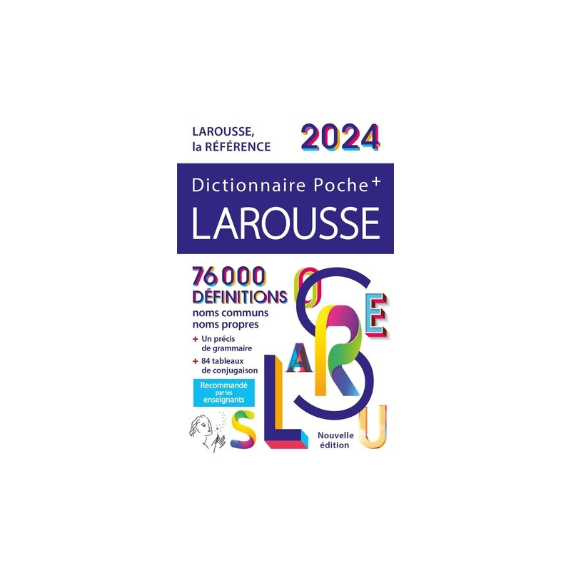 Dictionnaire poche + Larousse - Edition 2024 - Poche - Librairie de France