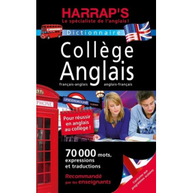 Dictionnaire Harrap's Collège Anglais - Français-anglais / anglais-français - Grand Format - Librairie de France