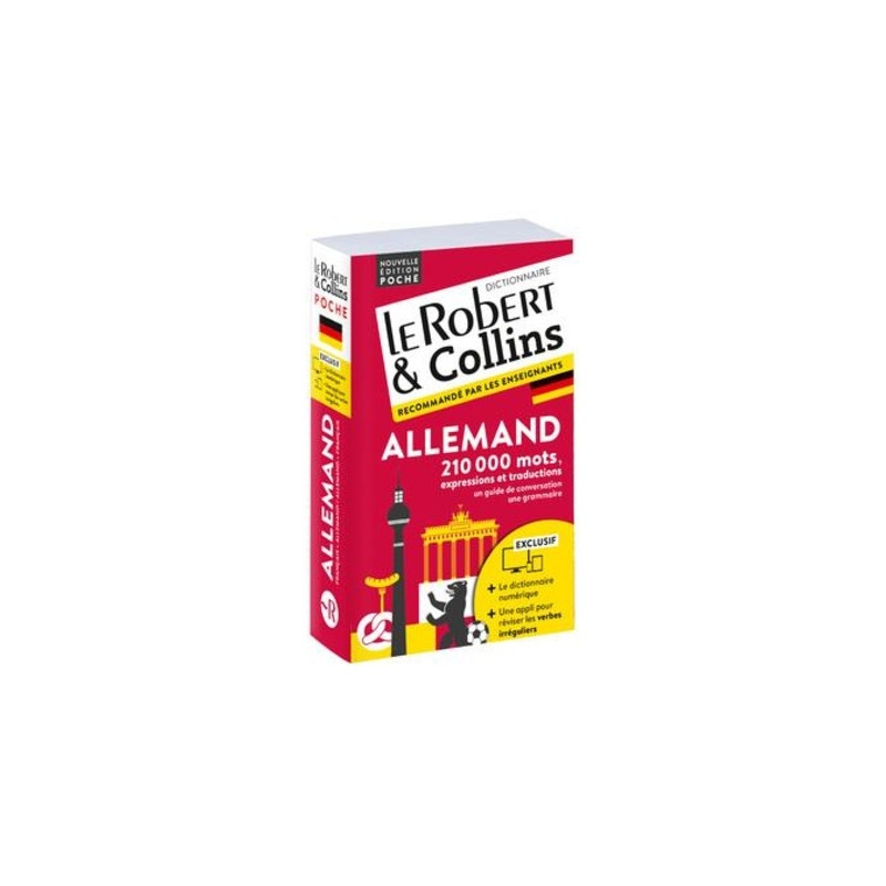 Le Robert & Collins poche allemand - Français-allemand / Allemand-français - Edition 2023 - Poche - Librairie de France