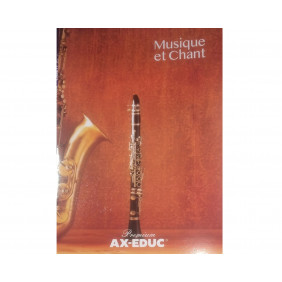 Cahier pique musique - 24 x 32 - 48P - AX-EDUC PLUS